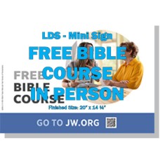 HPFBC1 - "Free Bible Course - In Person" - LDS / Mini